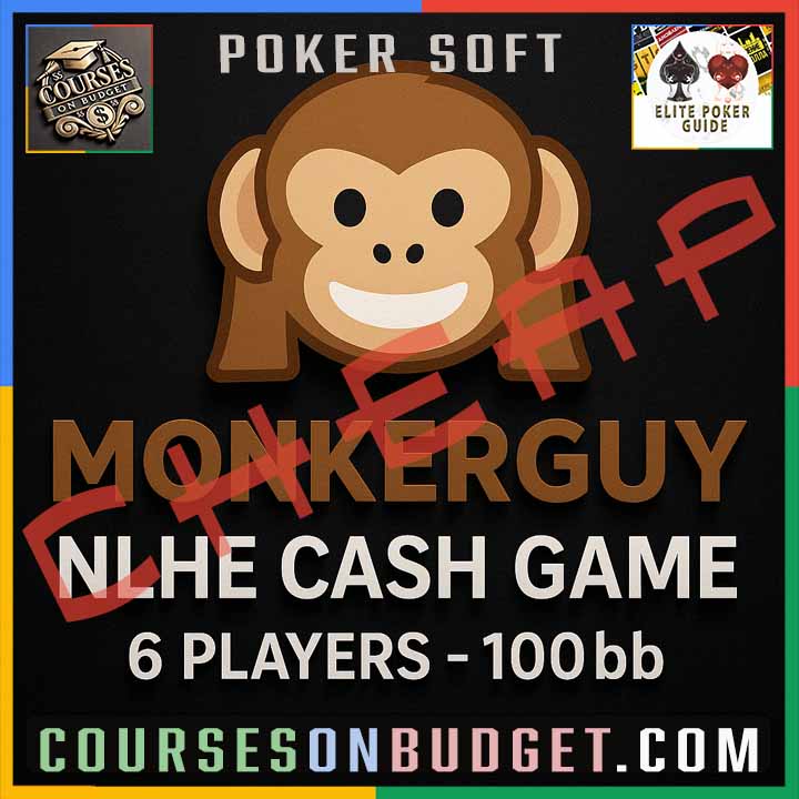MonkerGuy NLHE Cash Game 6 Players – 100bb