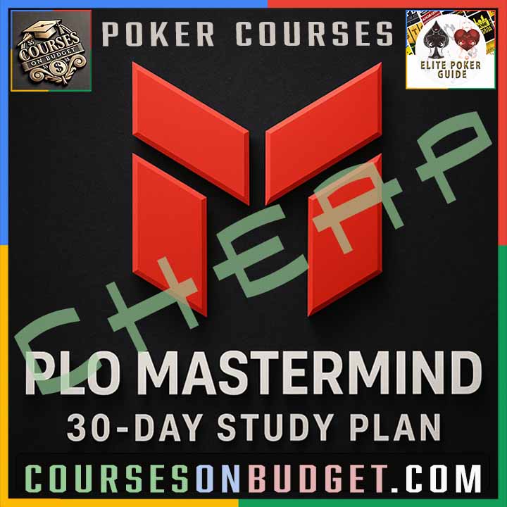 PLO Mastermind 4-Card 30-Day Study Plan
