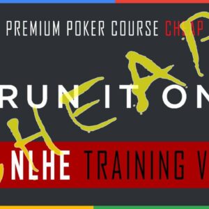 Run It Once Elite NLHE Poker Training 2023 Complete