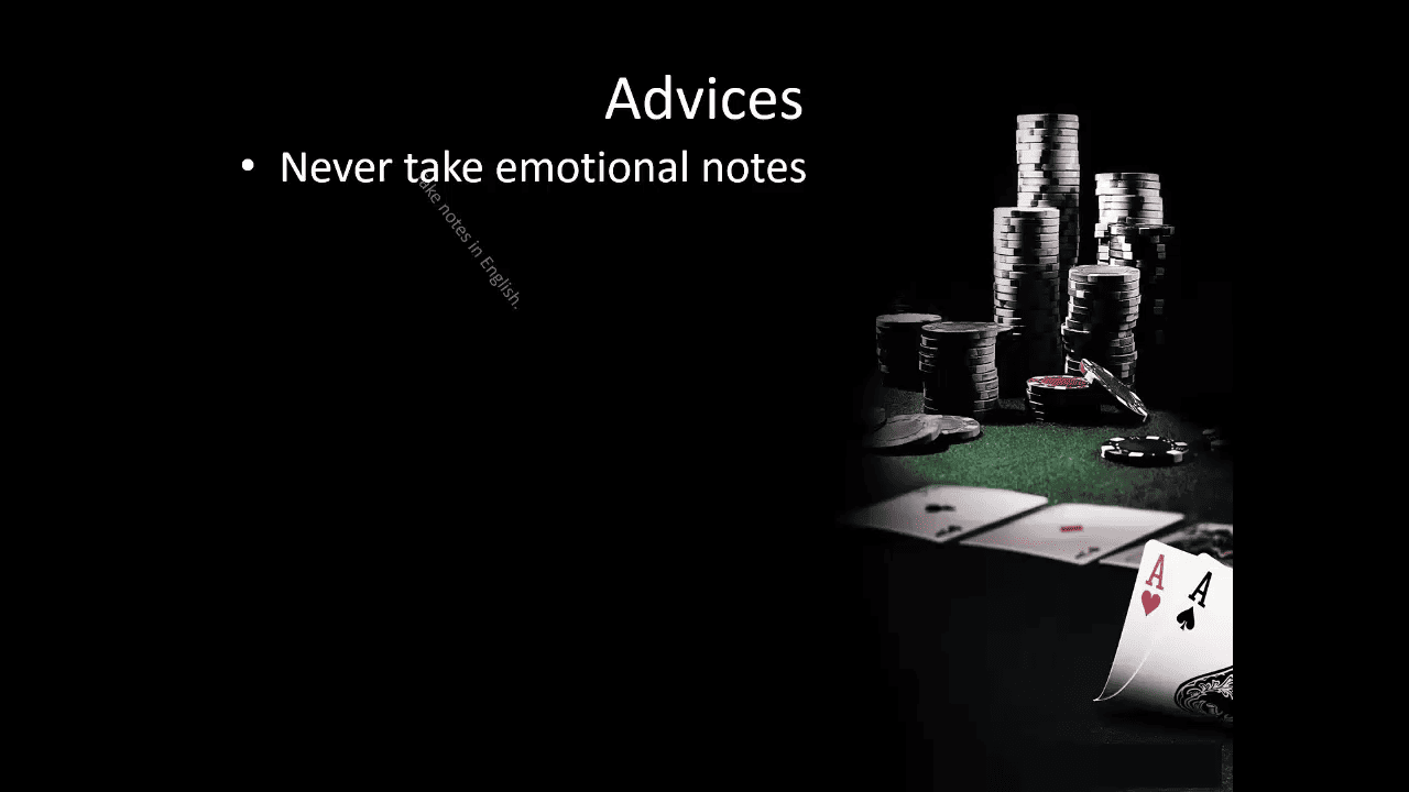 Best Poker Coaching Taking Notes - Image 2